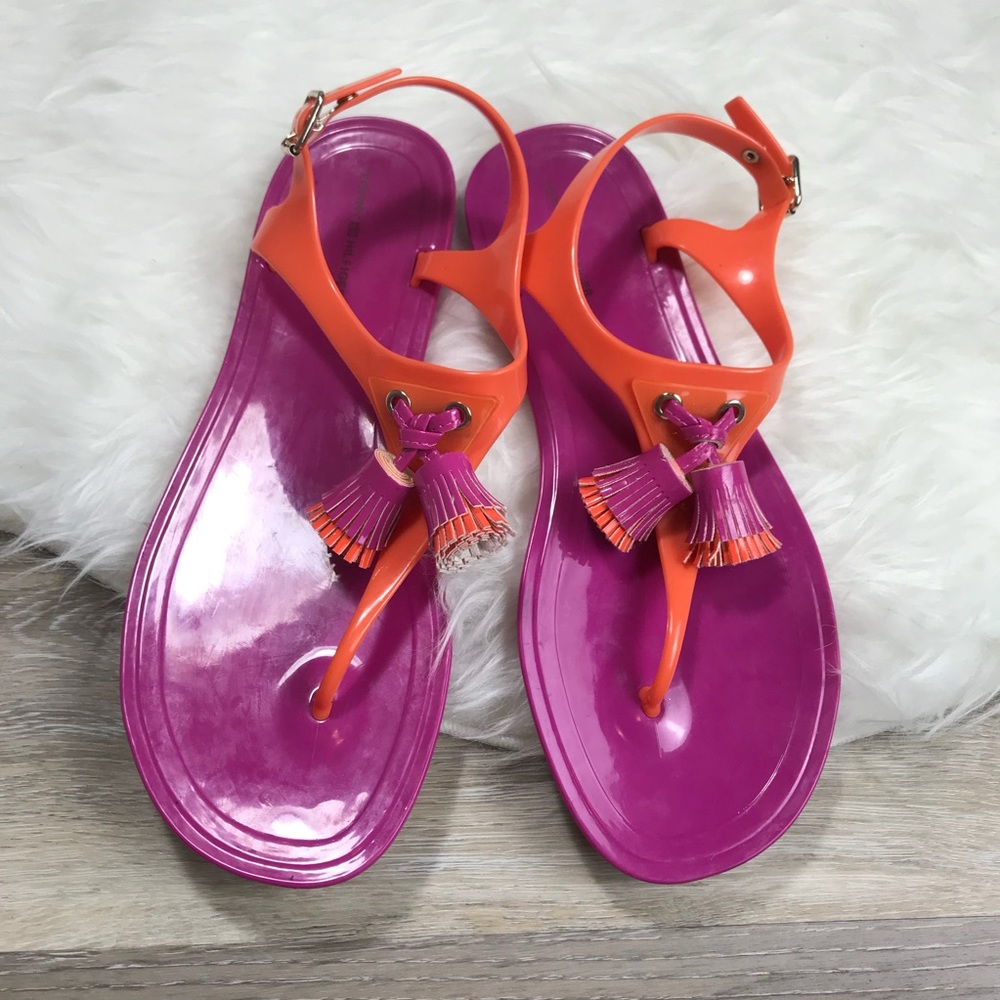 Tommy Hilfiger jelly sandals size 10